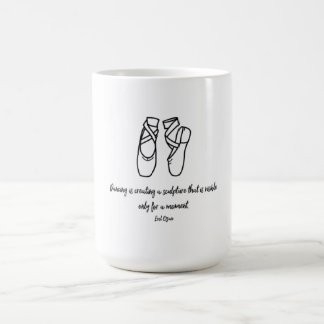 Ballet dancing mug