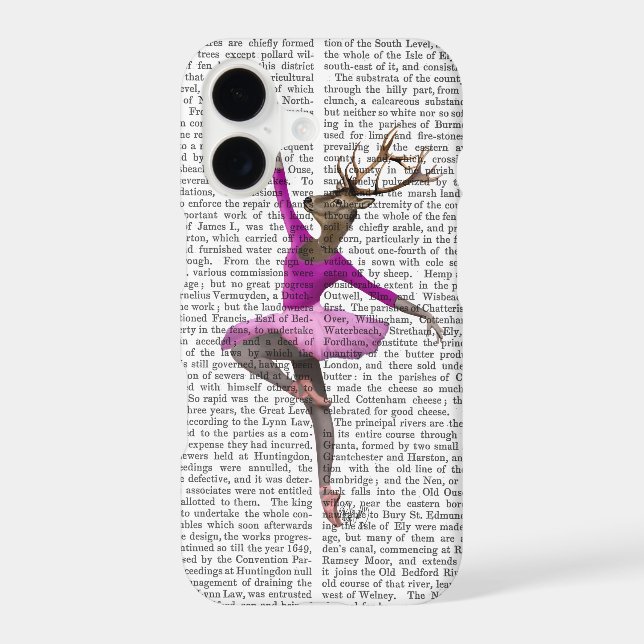 Ballet Deer in Pink (Back)