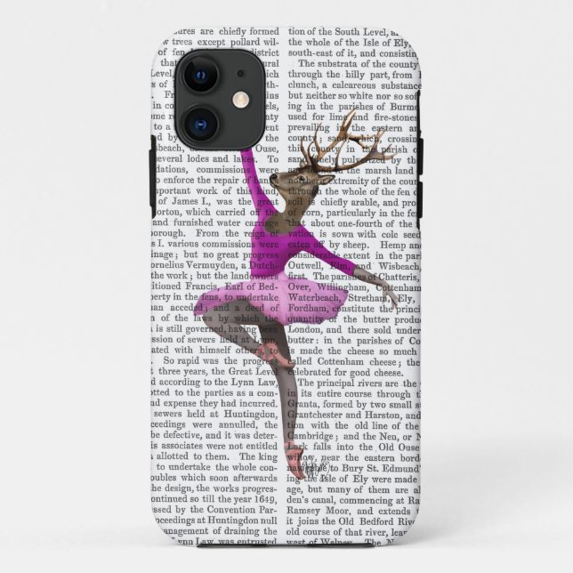 Ballet Deer in Pink Case-Mate iPhone Case (Back)