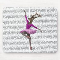 Ballet Deer in Pink