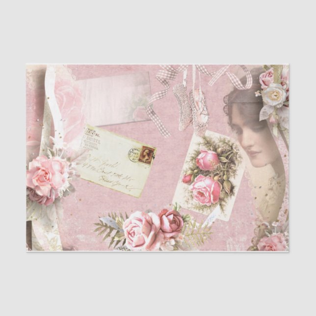 Ballet Design Series 7 Tissue Paper (Front)