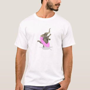 Ballet Elephant En Pointe T-Shirt