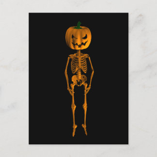 Ballet: First Position Pointe Skeleton Postcard