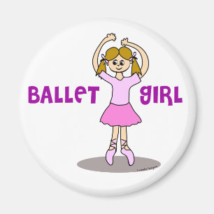 Ballet Girl Magnet