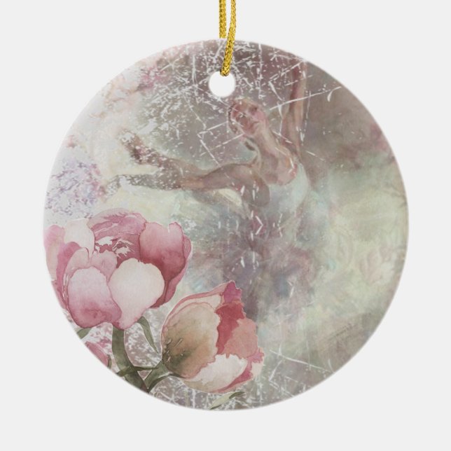 Ballet Impressions Ceramic Tree Decoration (Front)