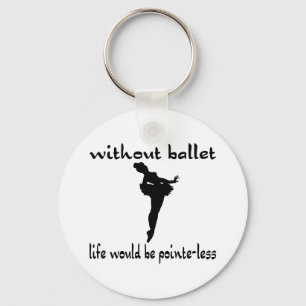 Ballet Key Ring