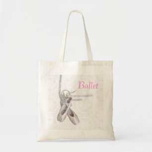 Ballet & Lace Budget Canvas Tote Bag
