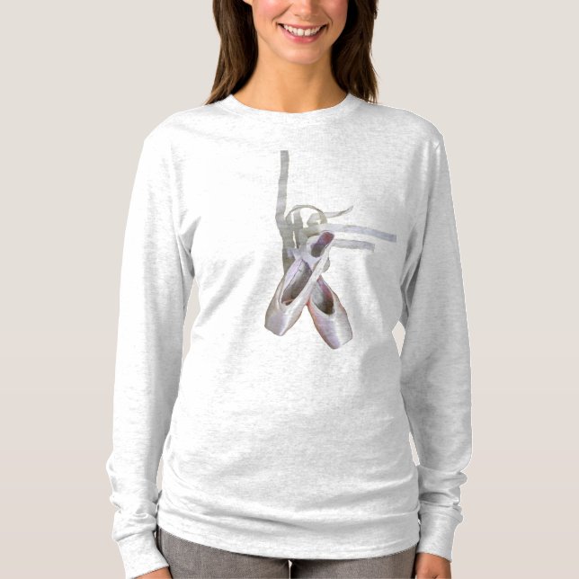 'Ballet' Ladies' Long-Sleeve T-shirt (Front)