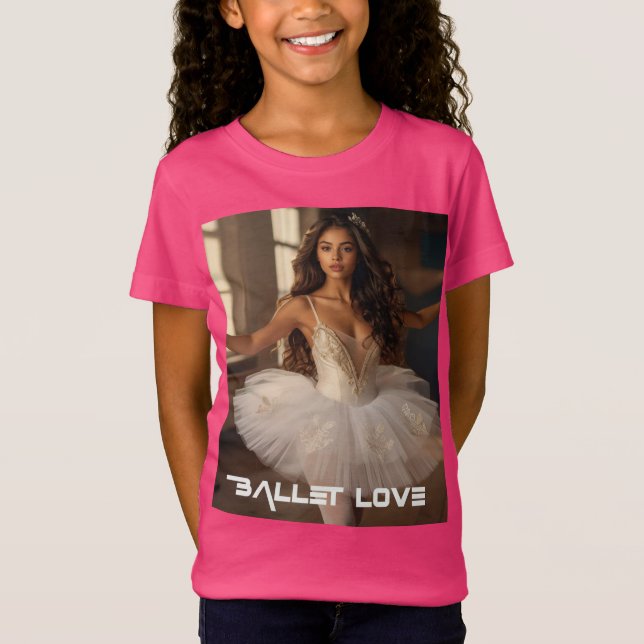BALLET LOVE - BALLET & DANCE T-Shirt (Front)