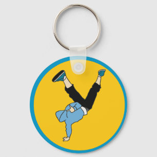 Ballet modern dancer key ring