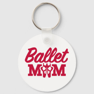 Ballet mum key ring