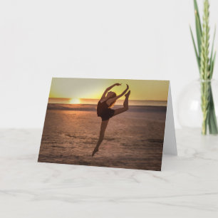 Ballet on the Beach Note or Greeting Card