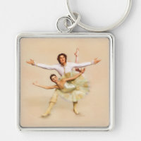 Ballet Pas de Deux Couple in Romantic Pose