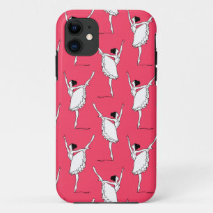 Ballet Pattern Pink White   Dance Case-Mate iPhone Case