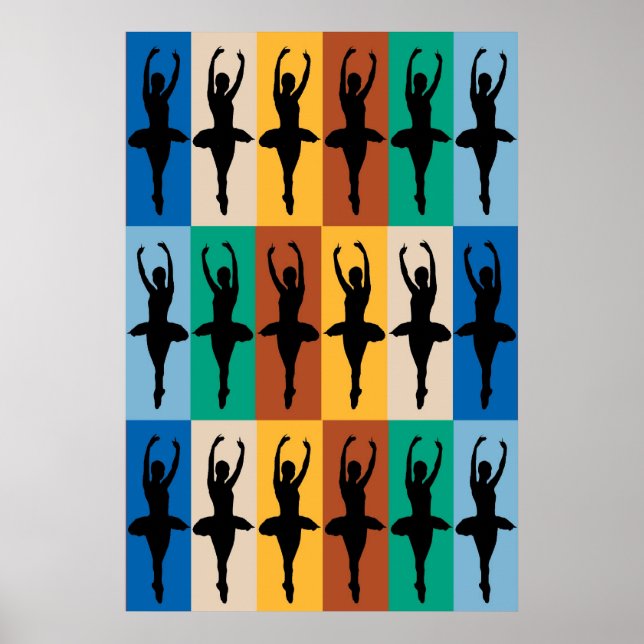 Ballet Pattern Poster (Front)