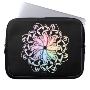 Ballet Pattern (spectral) Laptop Sleeve