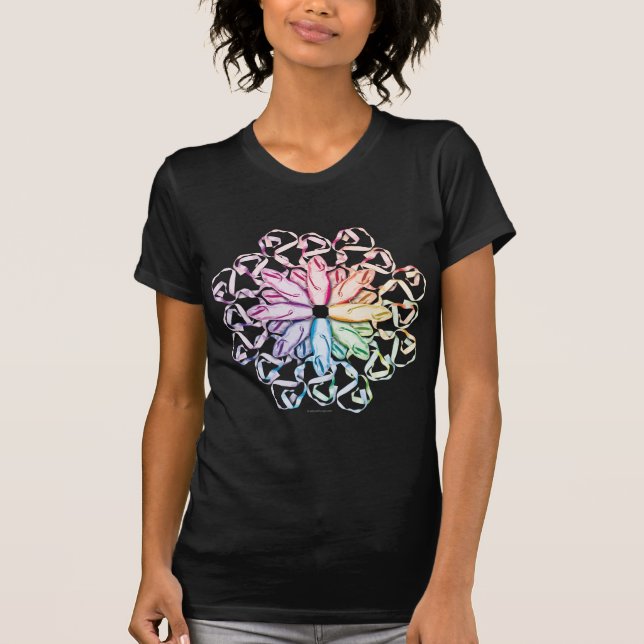 Ballet Pattern (spectral) T-Shirt (Front)