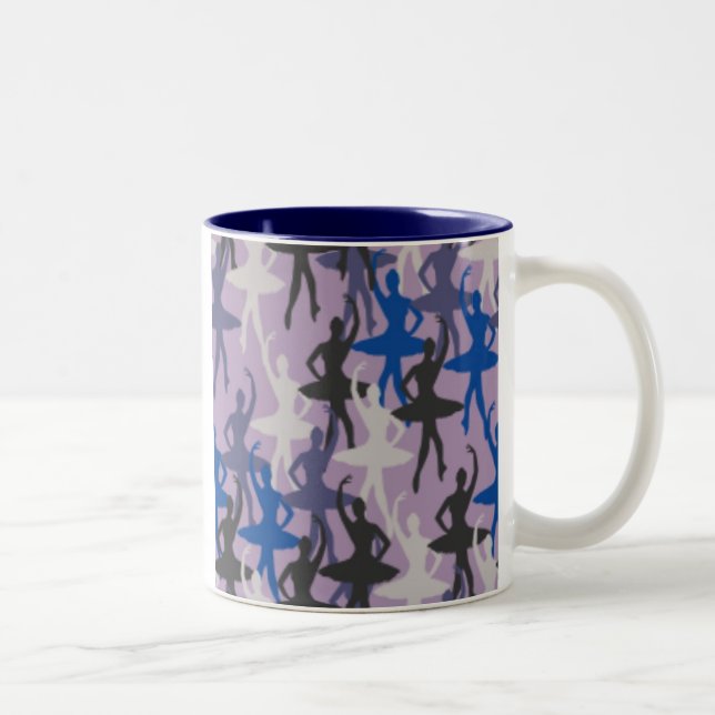 BALLET PATTERNED COFFEE MUGS - BEST TEA MUGS (Right)