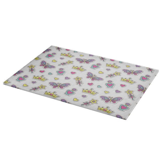 ballet princess pattern cutting board (Corner)