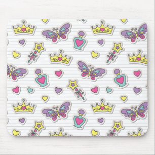 ballet princess pattern mouse pad