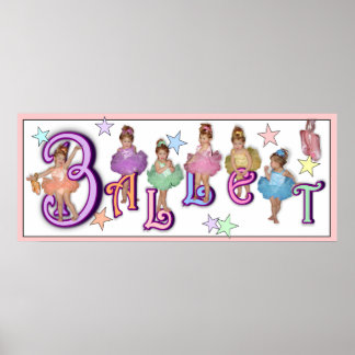 Ballet - Print  (White Background)