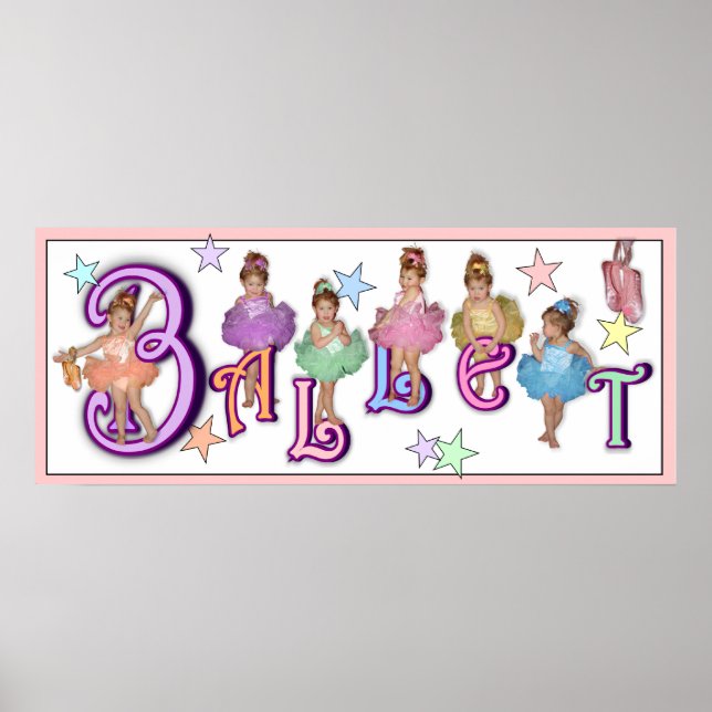 Ballet - Print  (White Background) (Front)