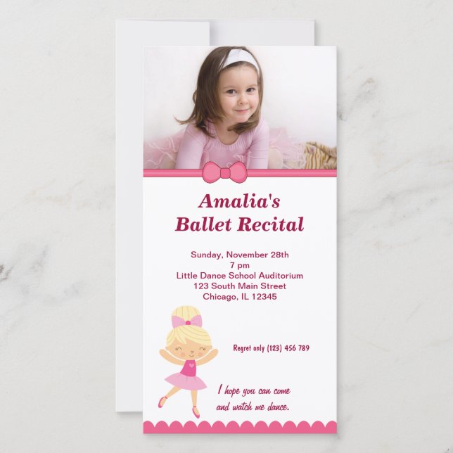 Ballet Recital (Front)