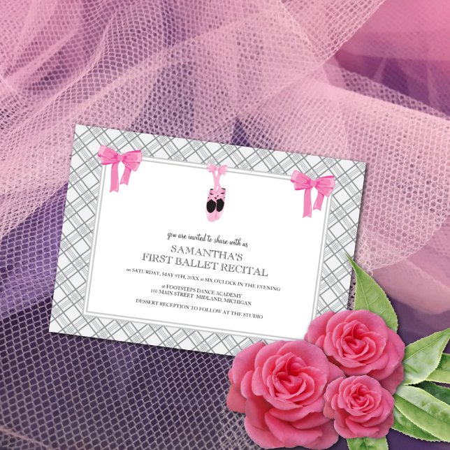 Ballet Recital Invitations (Creator Uploaded)