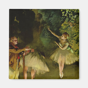 Ballet Rehearsal - Edgar Degas - 1875 Magnet