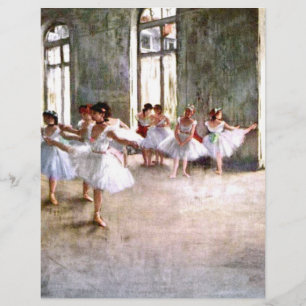 Ballet Rehearsal Flyer