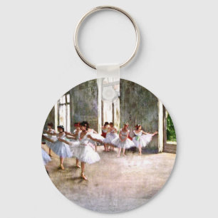 Ballet Rehearsal Key Ring