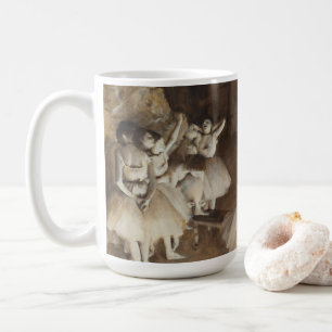 Ballet Rehearsal on Stage   Edgar Degas Coffee Mug