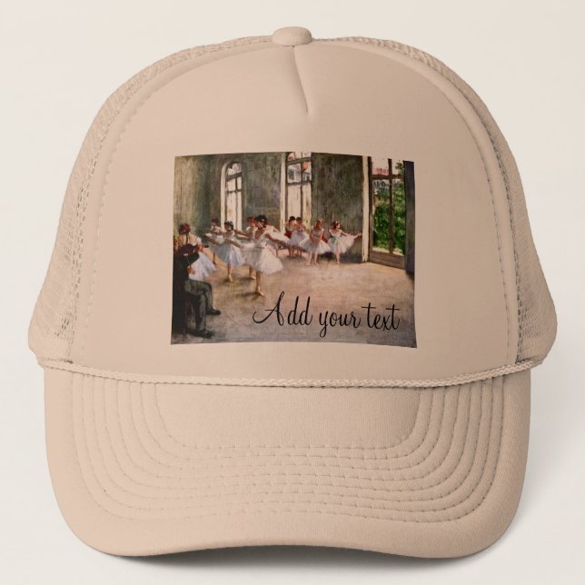 Ballet Rehearsal Trucker Hat (Front)