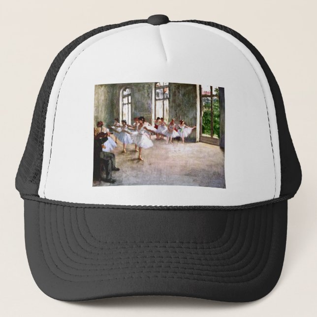 Ballet Rehearsal Trucker Hat (Front)