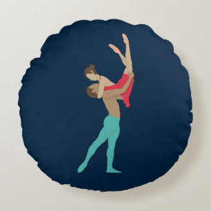 Ballet Round Cushion