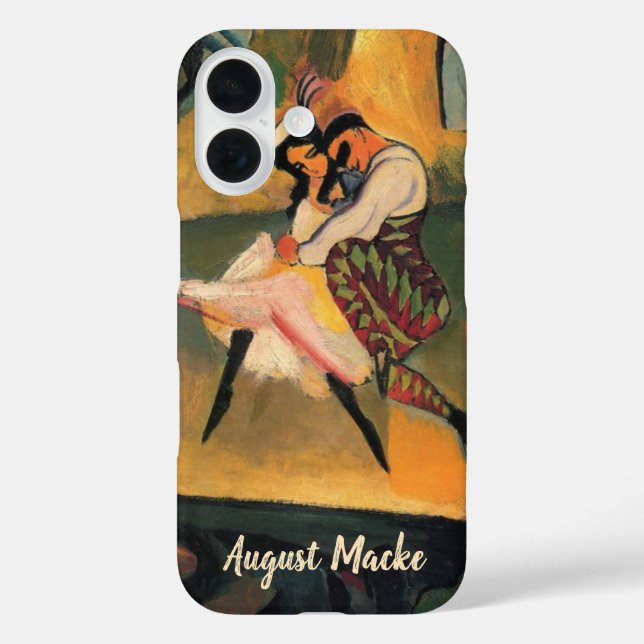 Ballet Russes, Russian Ballet by August Macke Case-Mate iPhone Case (Back)