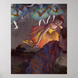 Ballet Seen From a Box - Edgar Degas - 1885 Poster