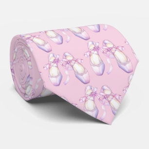 Ballet Shoes Ballet Recital Ballerina Neck Tie