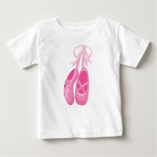 Ballet Shoes, Ballet Slippers, Ballet Dance, Pink Baby T-Shirt