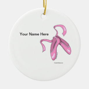 Ballet Shoes Ceramic Tree Decoration