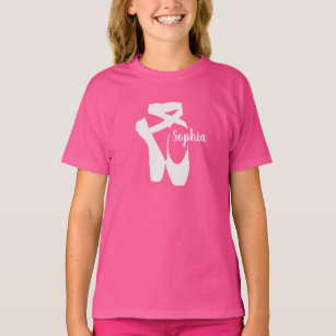 Ballet Shoes Design Kids T-shirt