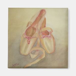 ballet shoes magnet