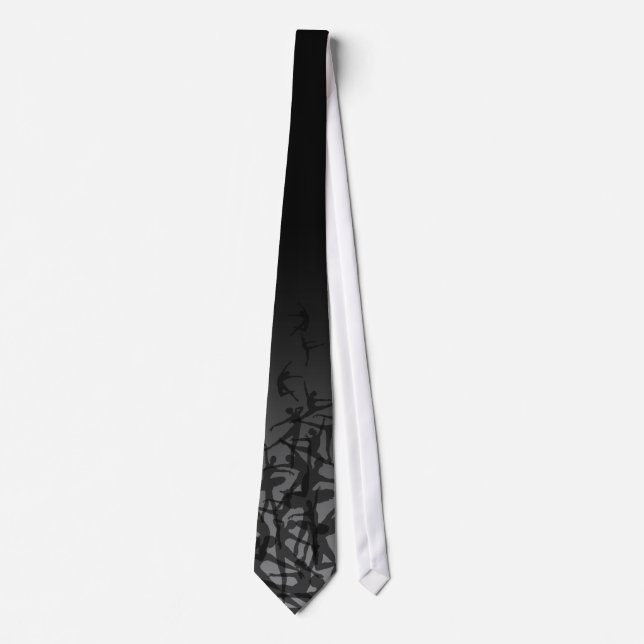 ballet silhouette tie (Front)