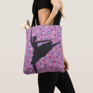 Ballet Silhouette Tote Bag