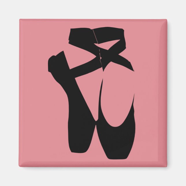 Ballet Slippers Magnet (Front)
