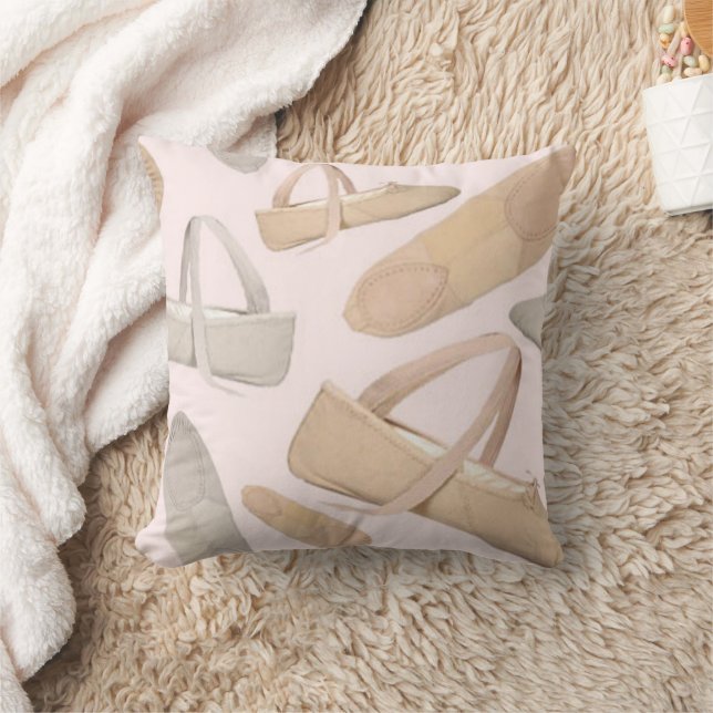 Ballet Slippers Pillow (Blanket)