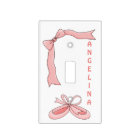 Ballet Slippers/Pink Ribbon+Name