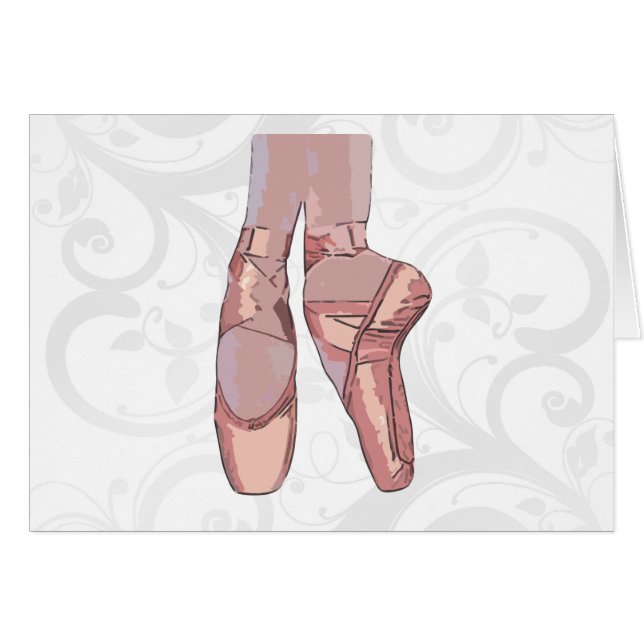 Ballet Slippers Toe Shoes (Front Horizontal)