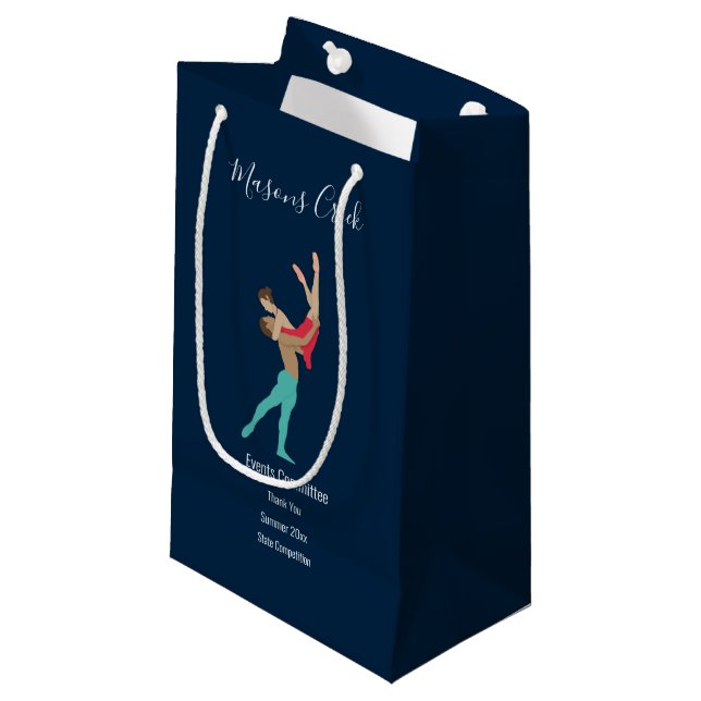 Ballet Small Gift Bag (Front Angled)