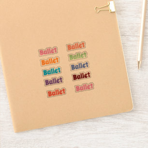 Ballet Stickers